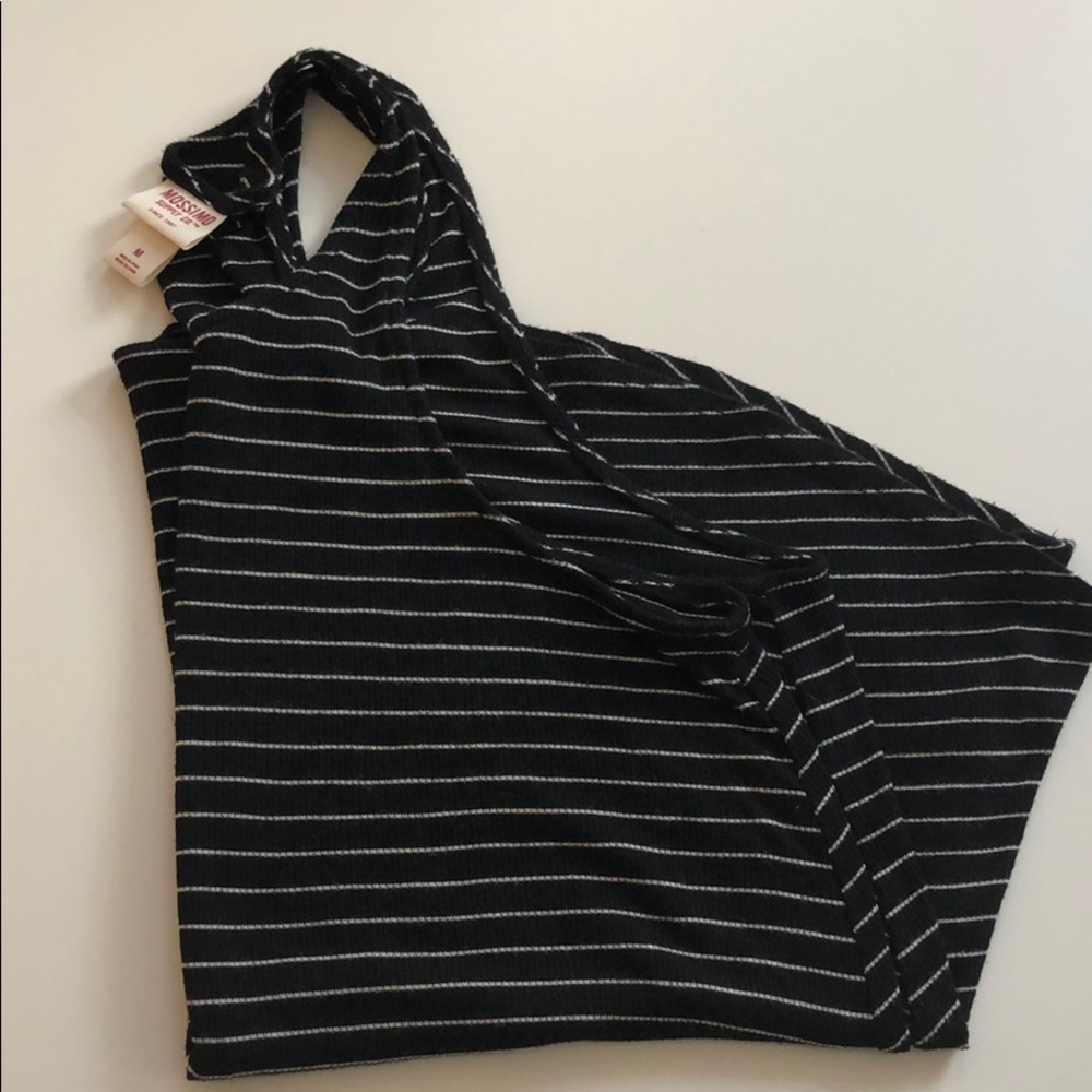 Mossimo Racerback Striped Tank, M - Picture 1 of 4